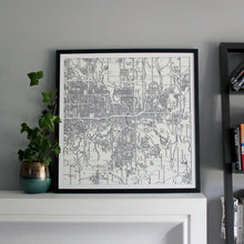 Load image into Gallery viewer, Des Moines Street Carving Map (Sold Out)

