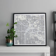 Load image into Gallery viewer, Los Angeles (Downtown) Street Carving Map (Sold Out)
