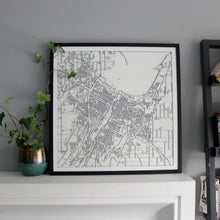 Load image into Gallery viewer, Green Bay Street Carving Map (Sold Out)
