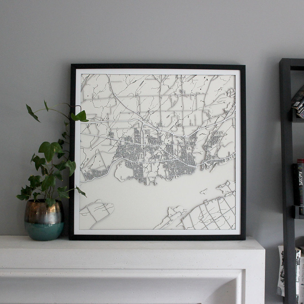 Kingston Street Carving Map (Sold Out)