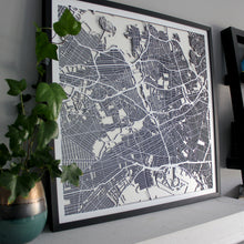 Lade das Bild in den Galerie-Viewer, Queens Street Carving Map (Sold Out) (1901856325683)
