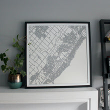 Load image into Gallery viewer, Oakville-Burlington-Milton Carving Map (Sold Out)
