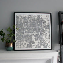 Lade das Bild in den Galerie-Viewer, Omaha Street Carving Map (Sold Out)
