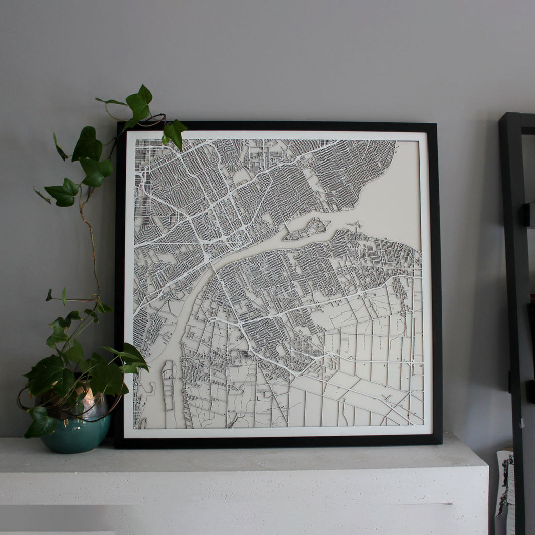 Windsor Street Carving Map (Sold Out)